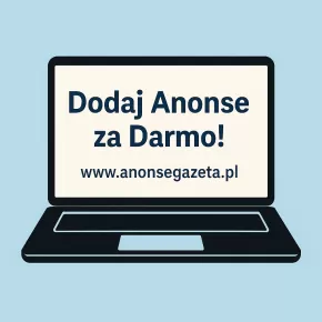 Darmowe anonse - Dodaj ogłoszenie Szybko i Za Darmo