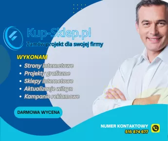 Wykonam profesjonalny sklep internetowy z panelem administracyjnym
